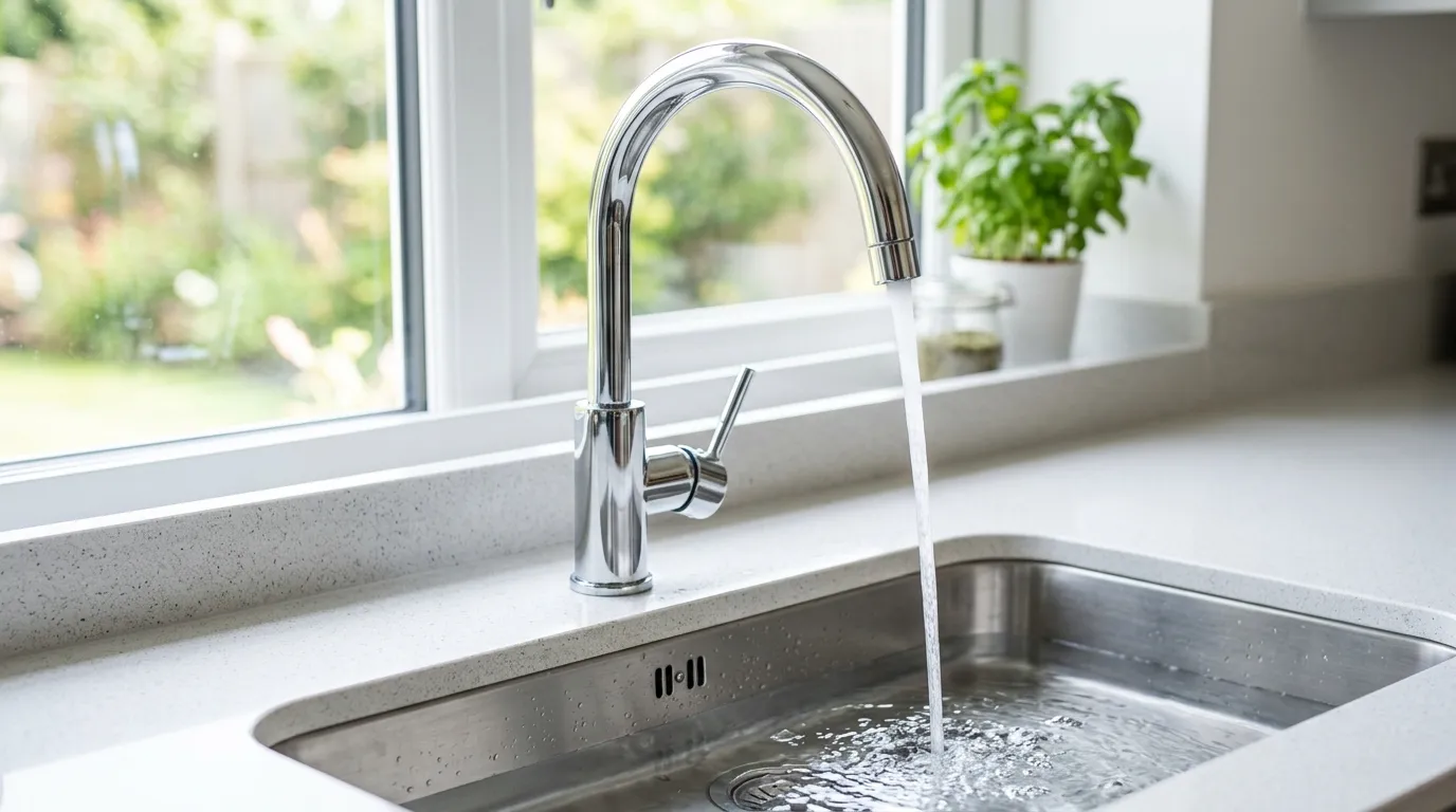 Local Plumbing Master Pros same day plumber fixing a faucet in La Porte City, IA